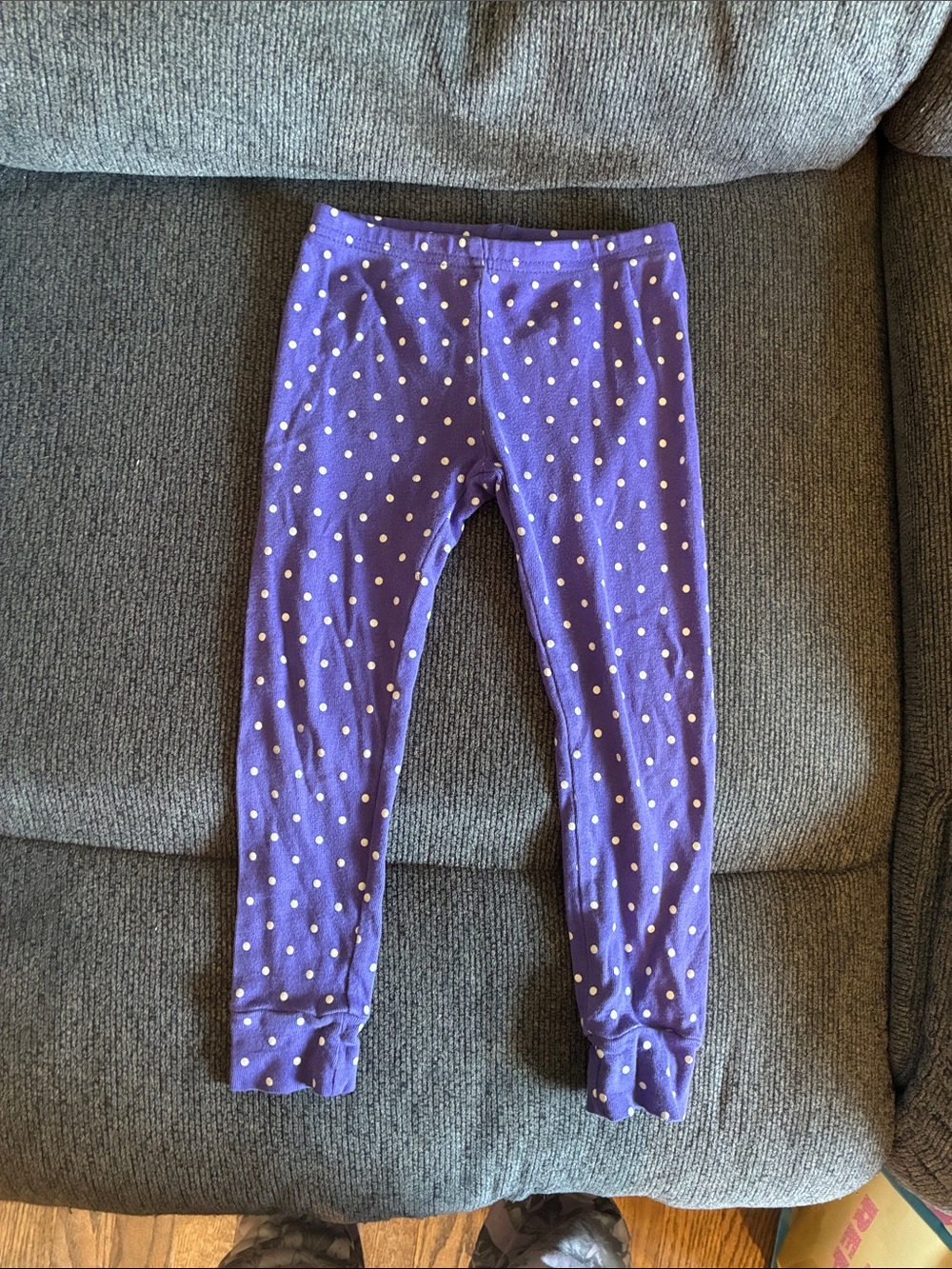 🛍️BOGO🛍️ 3T Purple Polka Dot Leggings